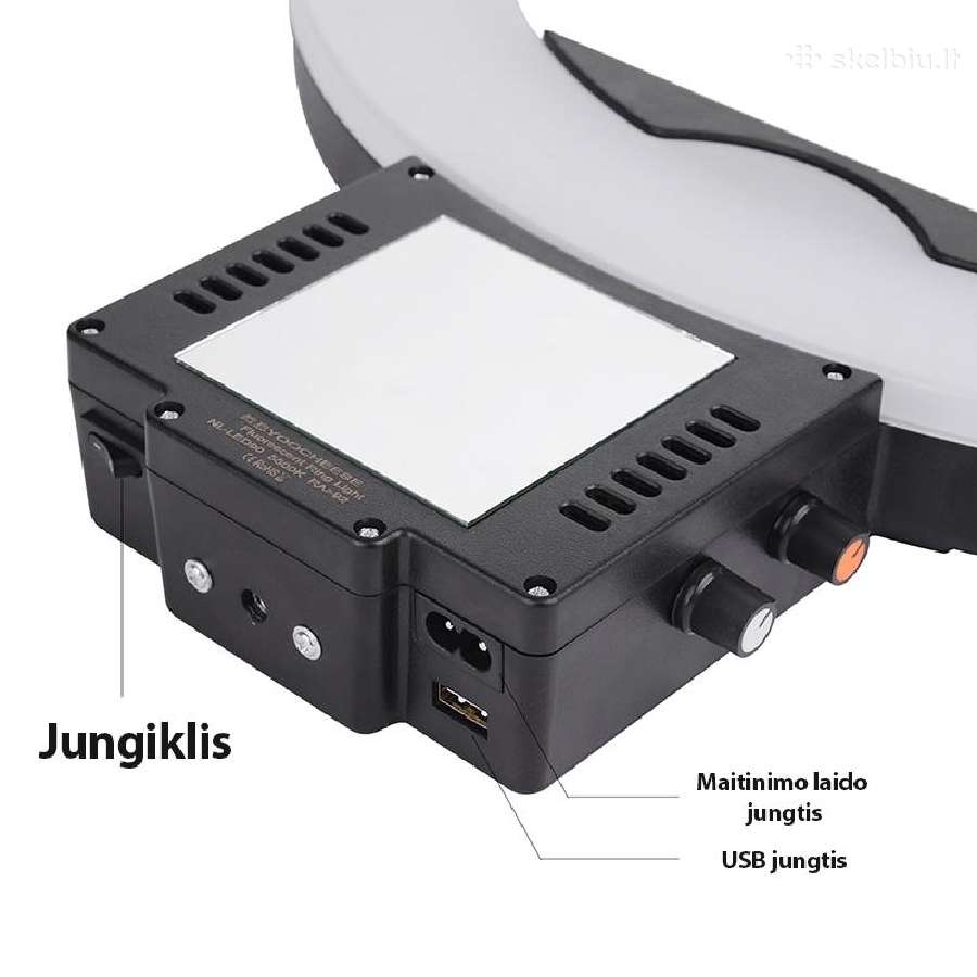 LED žiedinė lempa 70w su stovu – Pro Max - nuotraukos Nr. 3