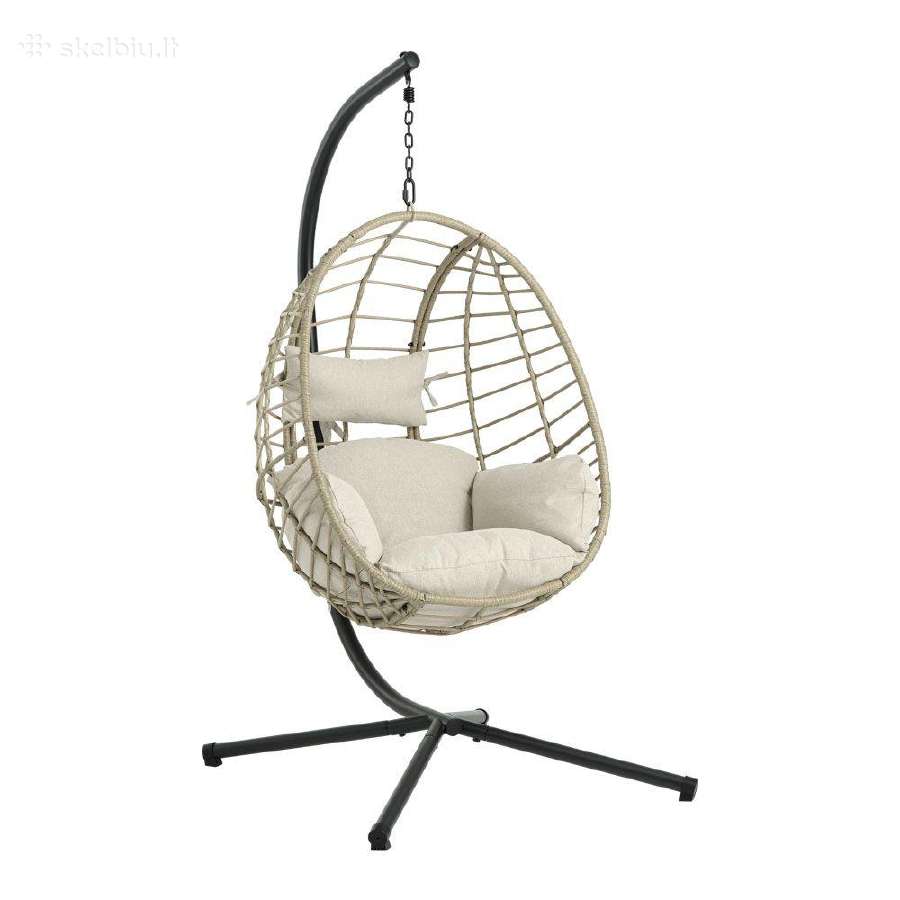 Premium pakabinamas šviesus krėslas - nuotraukos Nr. 6