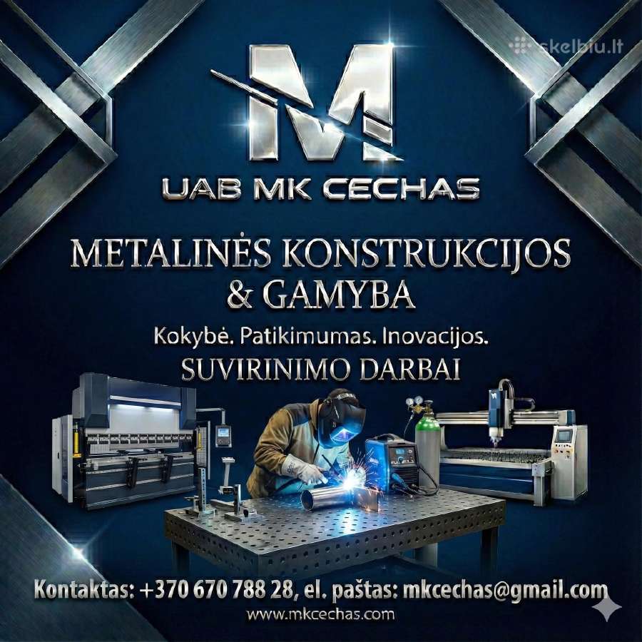 Metalo apderbimas, Suvirinimas. - nuotraukos Nr. 6