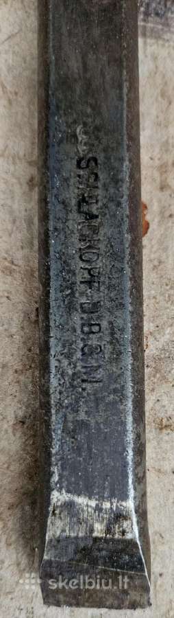 Kirstukas metalui tarybinis 20mm. 1vnt. - nuotraukos Nr. 2