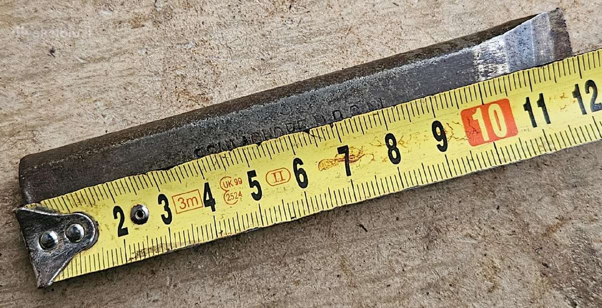 Kirstukas metalui tarybinis 20mm. 1vnt. - nuotraukos Nr. 3