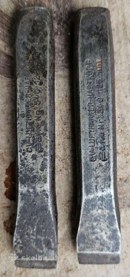 Kirstukai metalui tarybiniai 16mm. 2vnt.