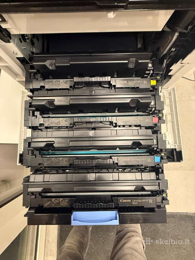 Spalvotas A4 formato lazerinis Canon spausdintuvas - nuotraukos Nr. 4