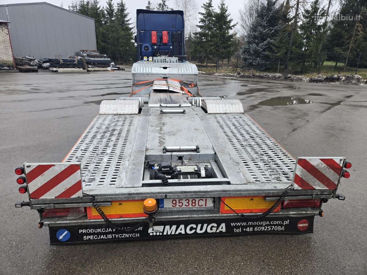 Puspriekabės Tralo nuoma, žemagrindis - nuotraukos Nr. 15