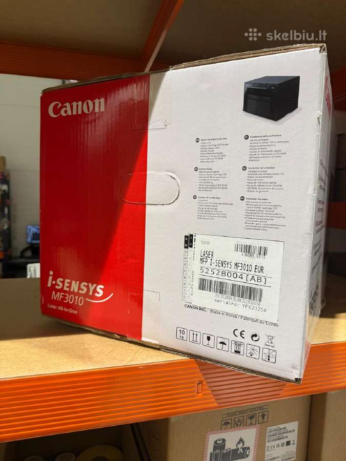 Naujas lazerinis spausdintuvas Canon Mf3010 - nuotraukos Nr. 2