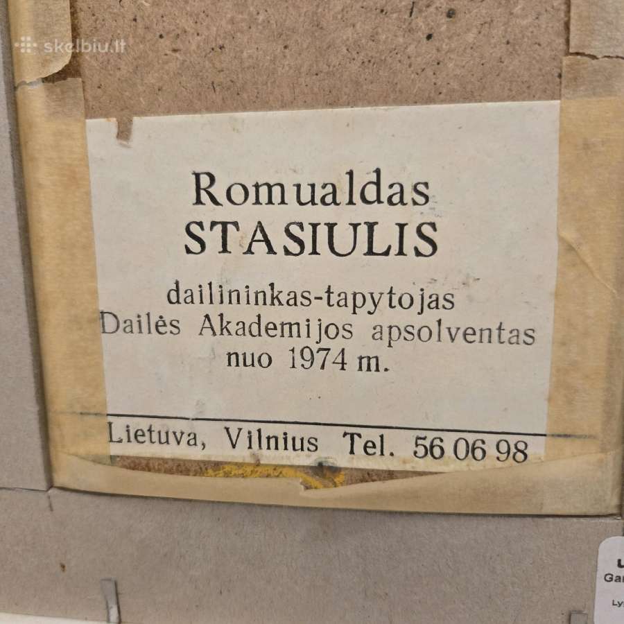 Romualdo stasiulio paveikslas - nuotraukos Nr. 3