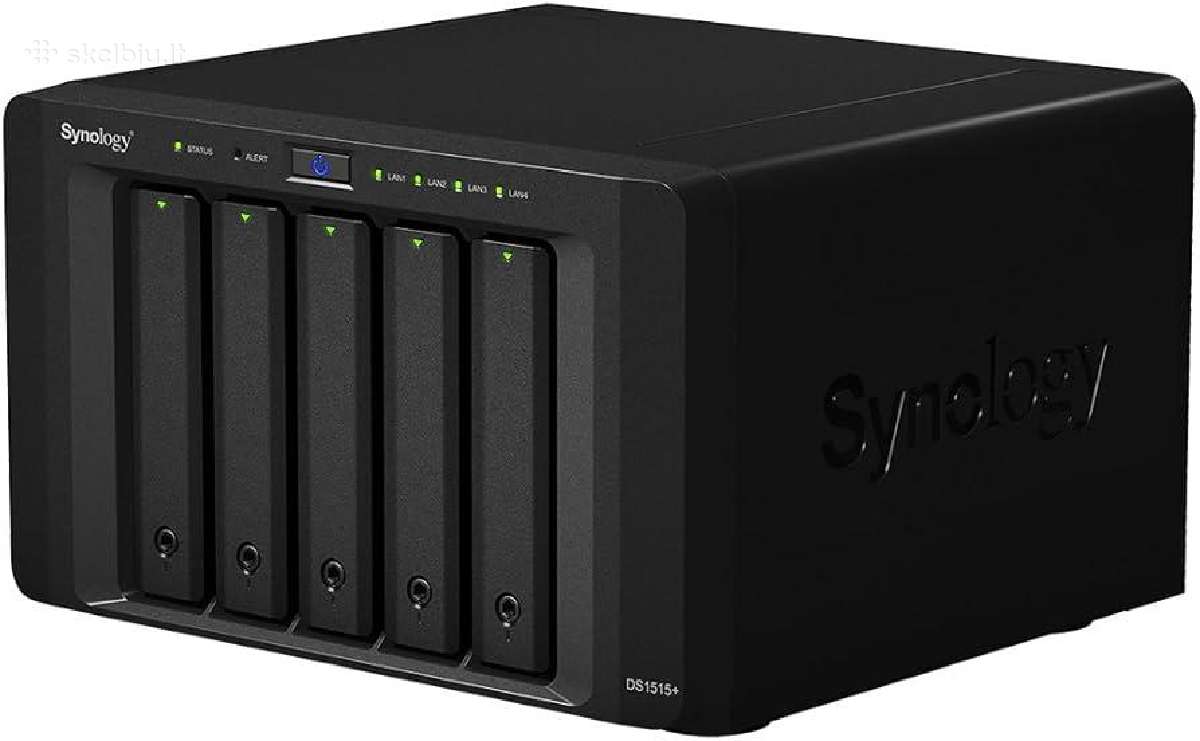 Synology ds1515+ nas 20tb wd red - nuotraukos Nr. 4