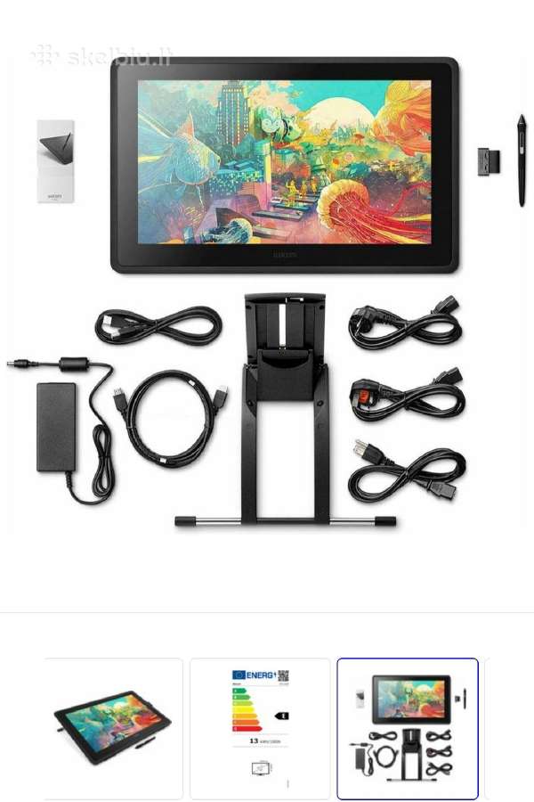 Piešimo planšetė Wacom Ekrano 22"