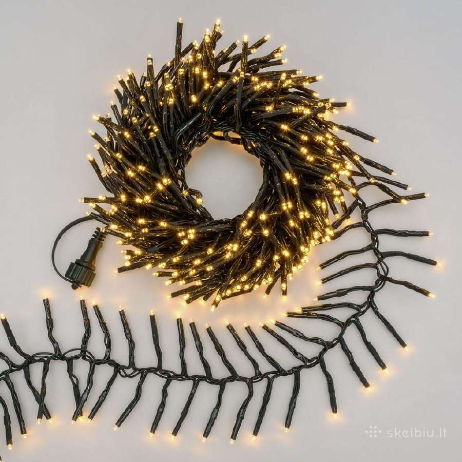 Itin tanki 360 LED kalėdinė girlianda Cluster 10m - nuotraukos Nr. 3