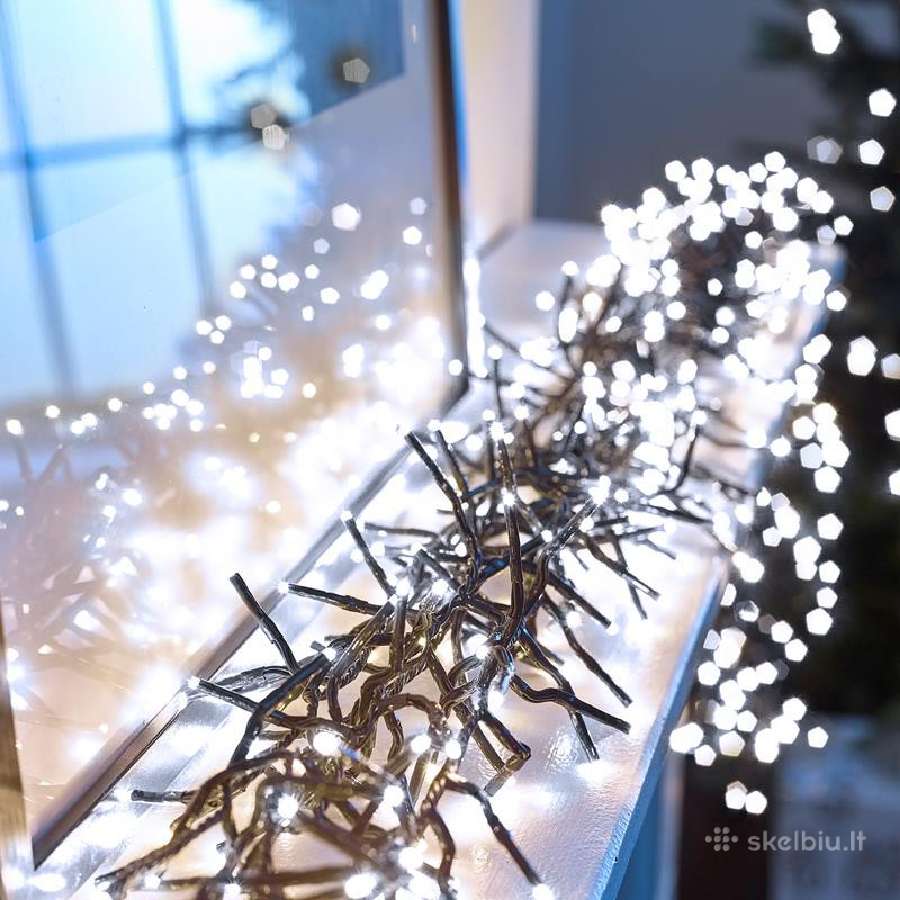 Itin tanki 360 LED kalėdinė girlianda Cluster 10m - nuotraukos Nr. 5