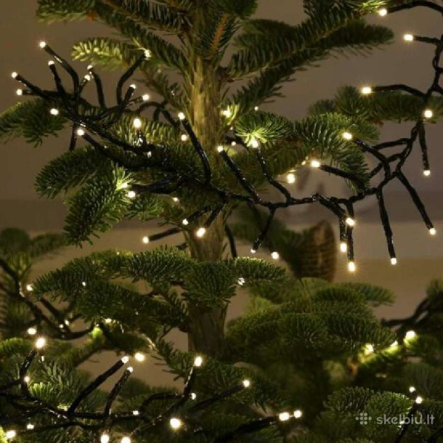 Itin tanki 360 LED kalėdinė girlianda Cluster 10m - nuotraukos Nr. 12