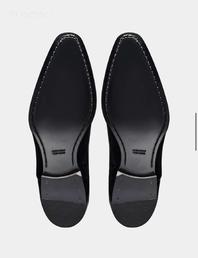 Black Tuxedo Oxford prabangūs klasikiniai batai. - nuotraukos Nr. 3