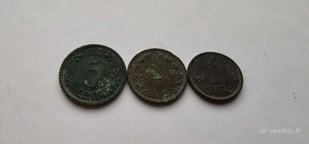 Lietuvos tarpukario 1936 125 centai
