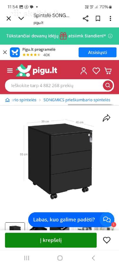 Ofisinės spintelės