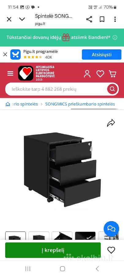 Ofisinės spintelės - nuotraukos Nr. 4