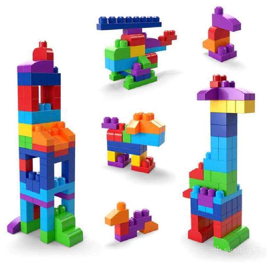 Konstruktorius Mega Bloks, 80 vnt + Bonus - nuotraukos Nr. 5