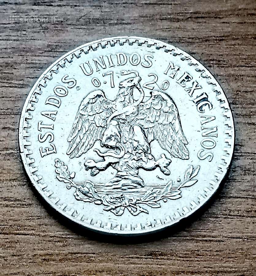 Sidabrinis Meksikos pesas - nuotraukos Nr. 2