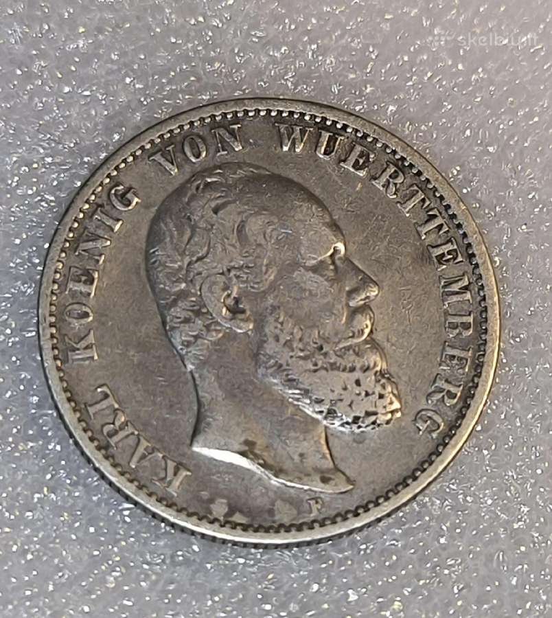 2 markės 1883m. - nuotraukos Nr. 2