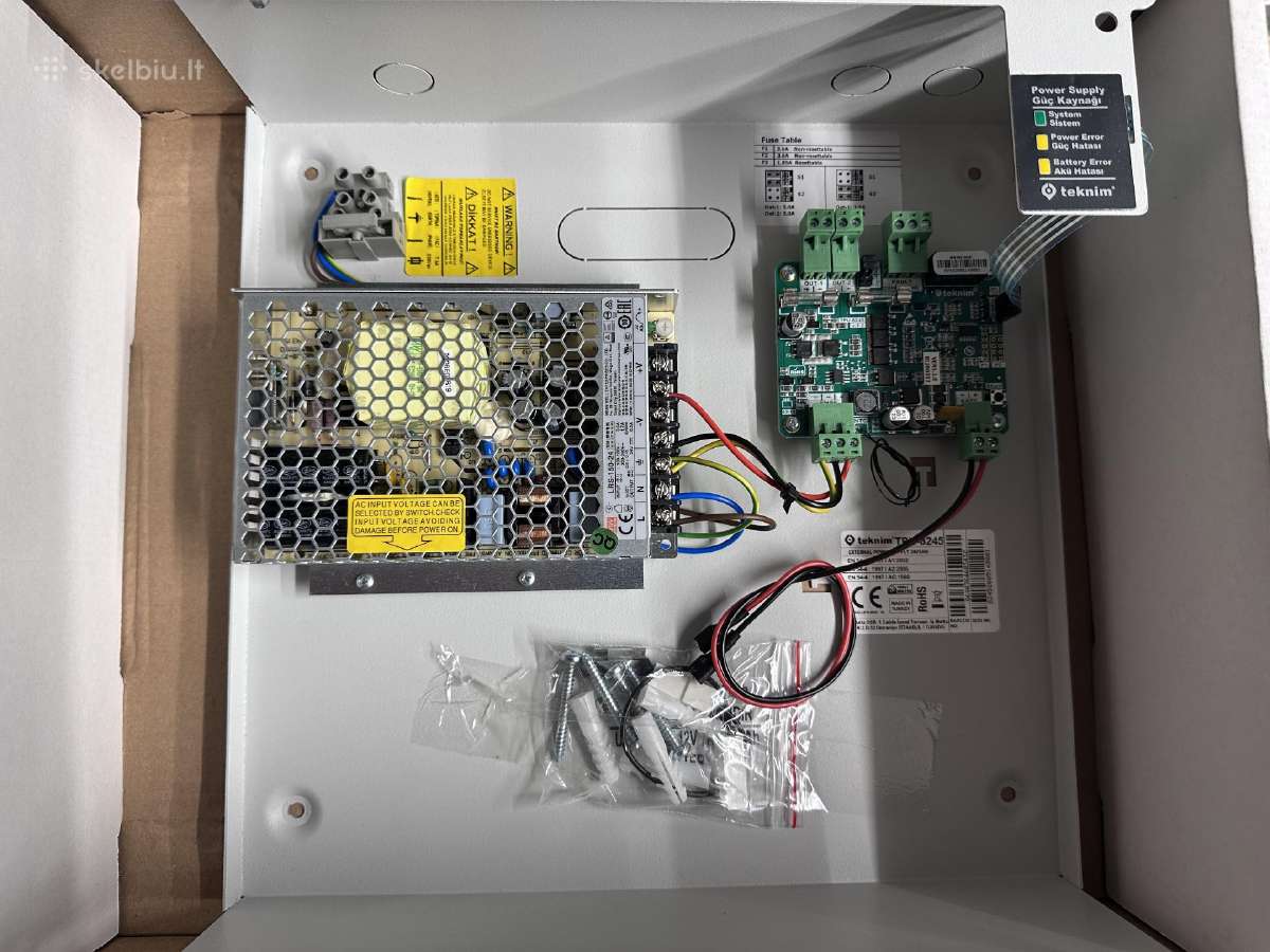 Maitinimo blokas Teknim tpu-8245 , 24vdc 5a