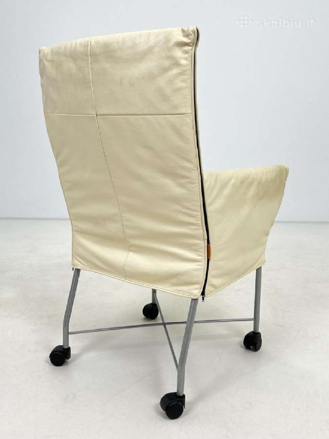 Vintažinis krėslas ant ratukų (3 vnt.) - nuotraukos Nr. 8