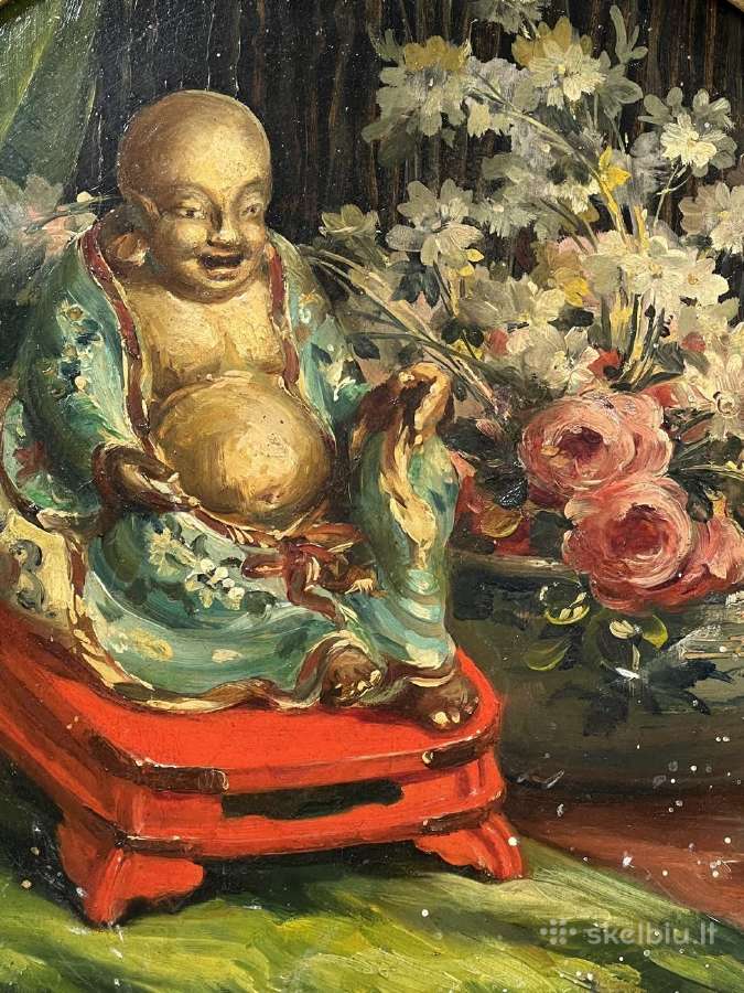 Apvalus paveikslas "Buda" - nuotraukos Nr. 4
