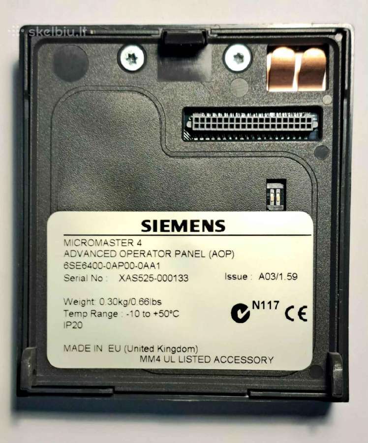 Parduodamas Siemens Dk Mm440 6se6440-2ud42-0ga1 - nuotraukos Nr. 6