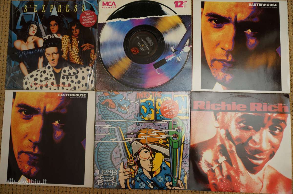 Vinilinės plokštelės - nuotraukos Nr. 4