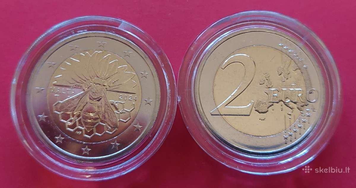 Malta 2024m.2 € Bitės Unc
