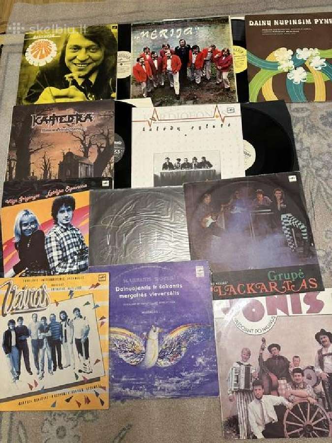 Lietuviskos ploksteles labai geros bukl. ir 7 Eur