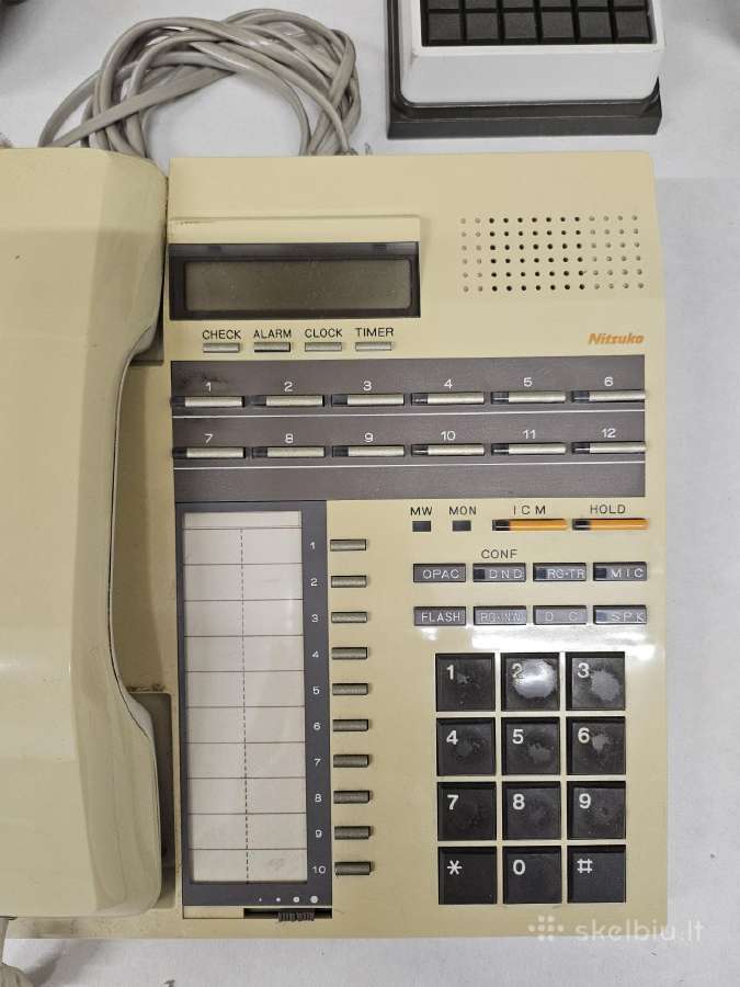 Nitsuko telefono aparatai ir priedai - nuotraukos Nr. 2