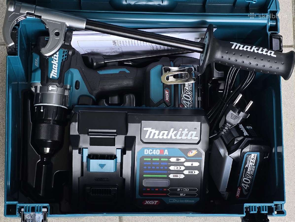 Makita 40v įvairūs įrankiai 4 modeliai - nuotraukos Nr. 5