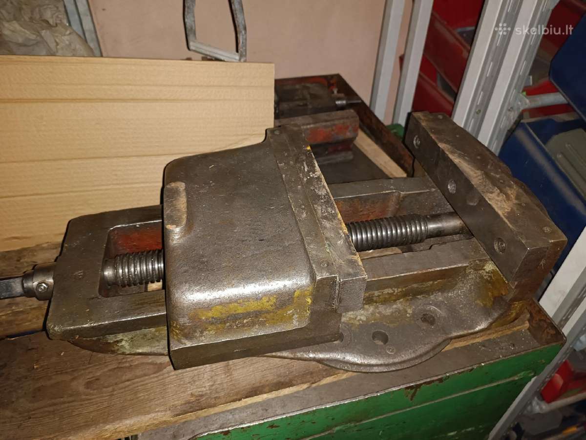 Metaliniai stakl./frez. spaustuvai, 25 cm lūpos - nuotraukos Nr. 2