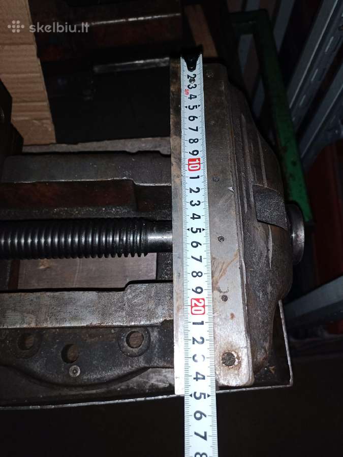 Metaliniai stakl./frez. spaustuvai, 25 cm lūpos - nuotraukos Nr. 7