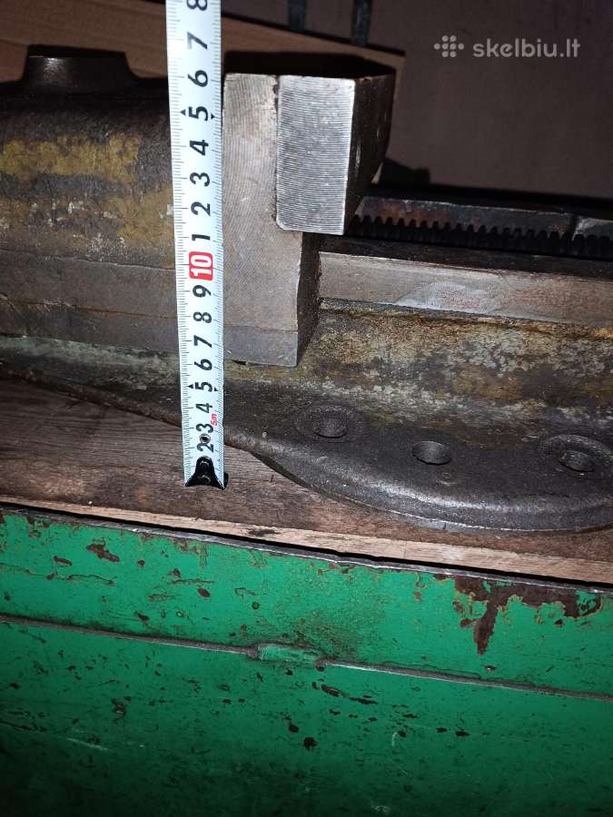 Metaliniai stakl./frez. spaustuvai, 25 cm lūpos - nuotraukos Nr. 8
