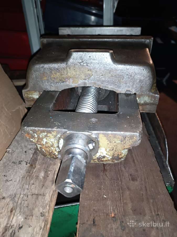 Metaliniai stakl./frez. spaustuvai, 25 cm lūpos - nuotraukos Nr. 9