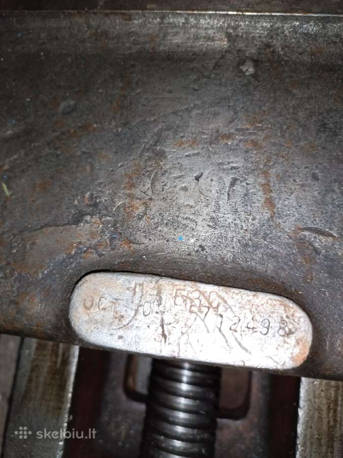 Metaliniai stakl./frez. spaustuvai, 25 cm lūpos - nuotraukos Nr. 12