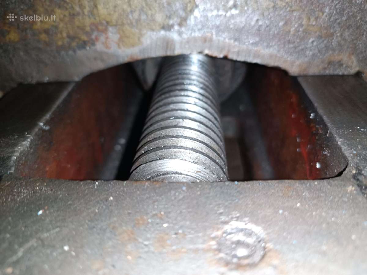 Metaliniai stakl./frez. spaustuvai, 25 cm lūpos - nuotraukos Nr. 15
