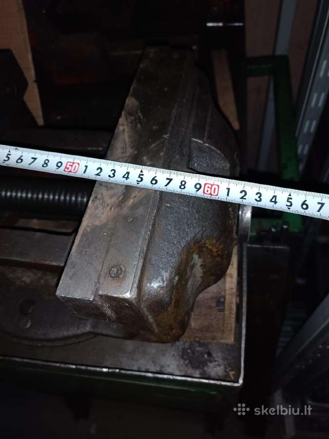 Metaliniai stakl./frez. spaustuvai, 25 cm lūpos - nuotraukos Nr. 18