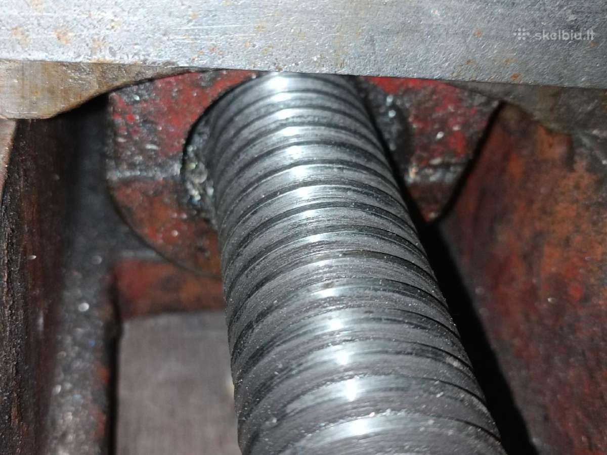 Metaliniai stakl./frez. spaustuvai, 25 cm lūpos - nuotraukos Nr. 21
