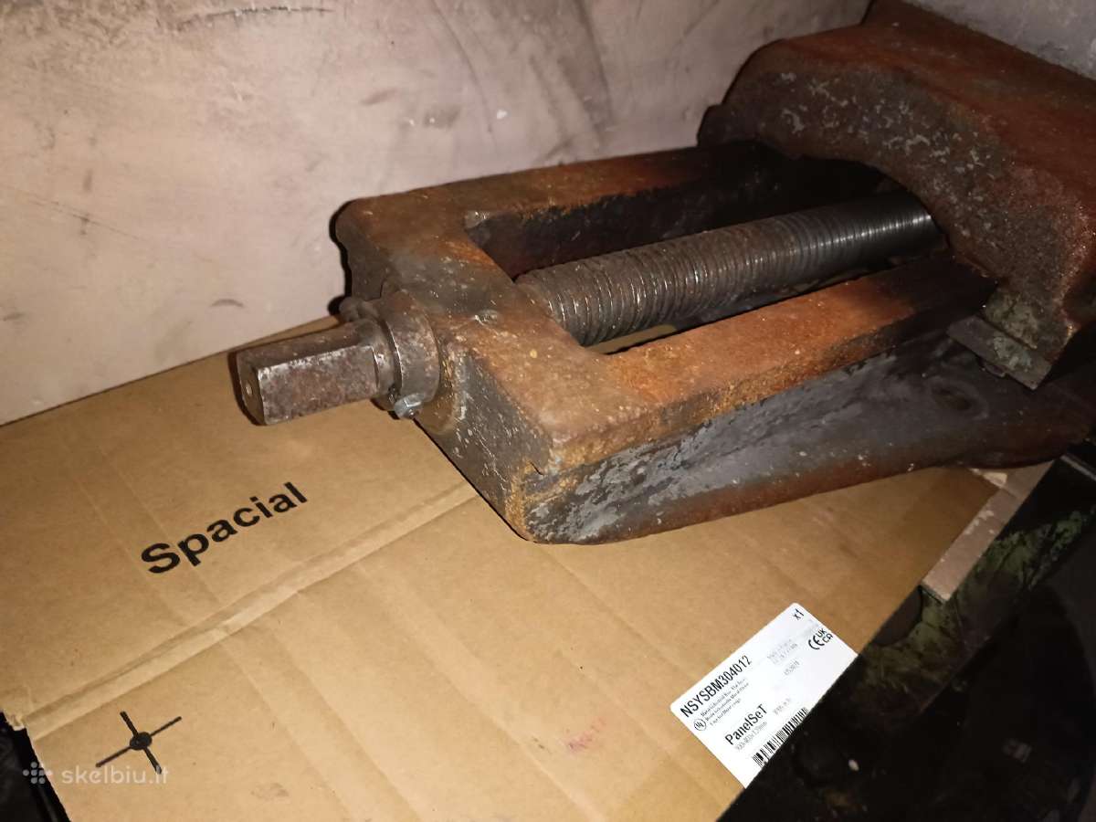 Metaliniai stakl/konstrukciniai spaustuvai, 26 cm. - nuotraukos Nr. 2