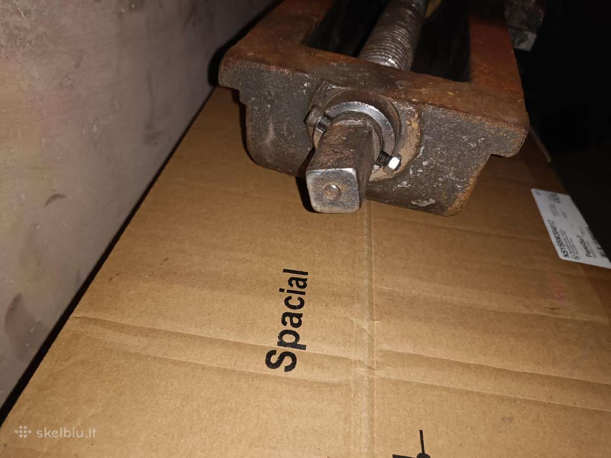 Metaliniai stakl/konstrukciniai spaustuvai, 26 cm. - nuotraukos Nr. 3