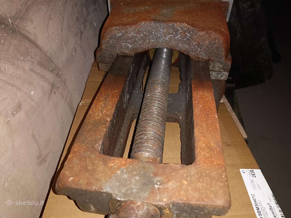 Metaliniai stakl/konstrukciniai spaustuvai, 26 cm. - nuotraukos Nr. 4