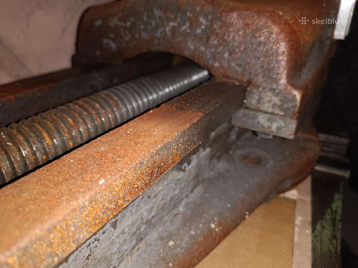 Metaliniai stakl/konstrukciniai spaustuvai, 26 cm. - nuotraukos Nr. 5