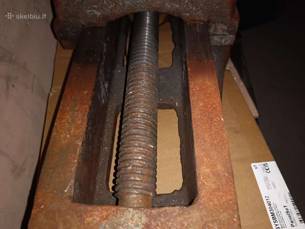 Metaliniai stakl/konstrukciniai spaustuvai, 26 cm. - nuotraukos Nr. 7
