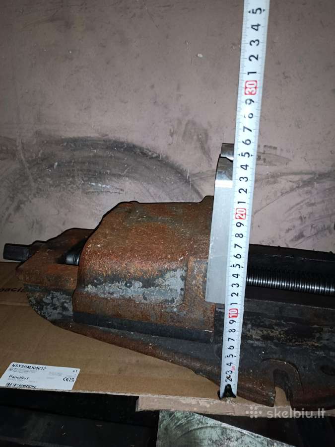 Metaliniai stakl/konstrukciniai spaustuvai, 26 cm. - nuotraukos Nr. 25