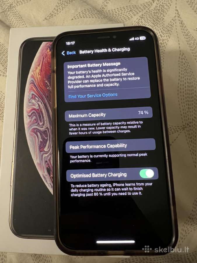 iPhone XS 256gb - nuotraukos Nr. 9