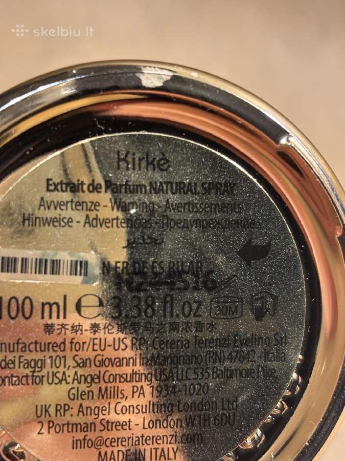 Kirke Tiziana Terenzi Extrait de Parfum Kirke liku - nuotraukos Nr. 3