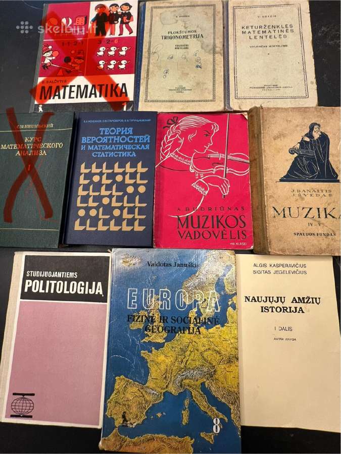 Seni vadovėliai - nuotraukos Nr. 5