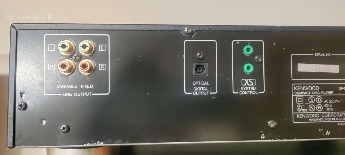 Kenwood Dp-5040 - nuotraukos Nr. 4