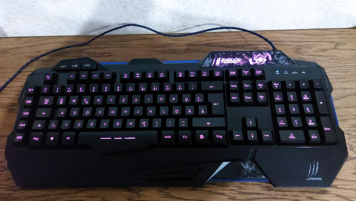 ,Hama" gaming klaviatūra su vokišku šriftu